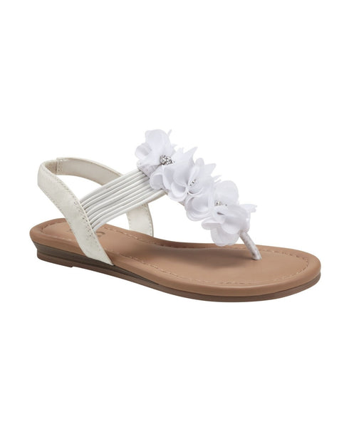 I.N.C. INTERNATIONAL CONCEPTS Big Girls Kiara Sandal White Size 4
